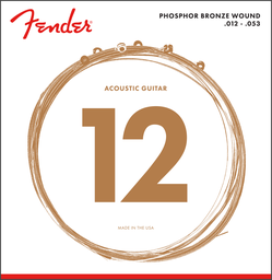 [073-0060-403] Fender Acoustic Phosphor Bronze 12-53