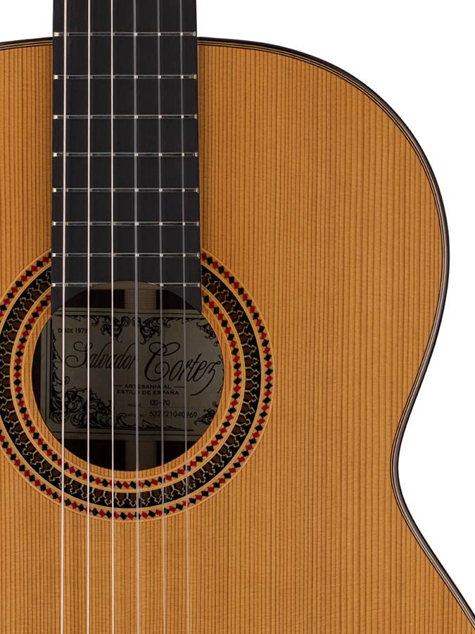 Salvador Cortez solid cedar - solid rosewood + Hardcase