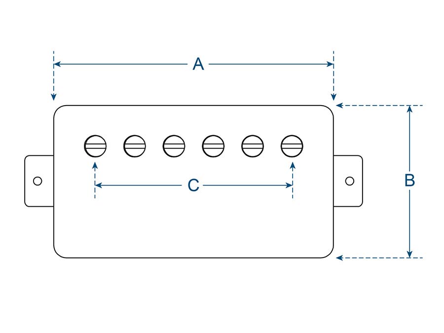 Boston PHB-90-NBK humbucker pickup (kopie)