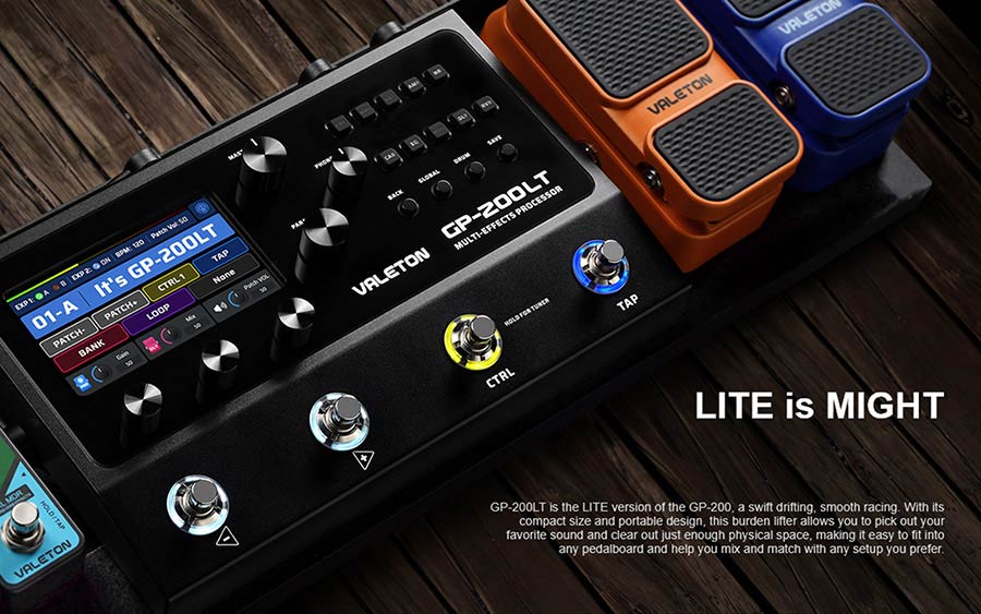 Valeton GP-200LT multi-effects processor