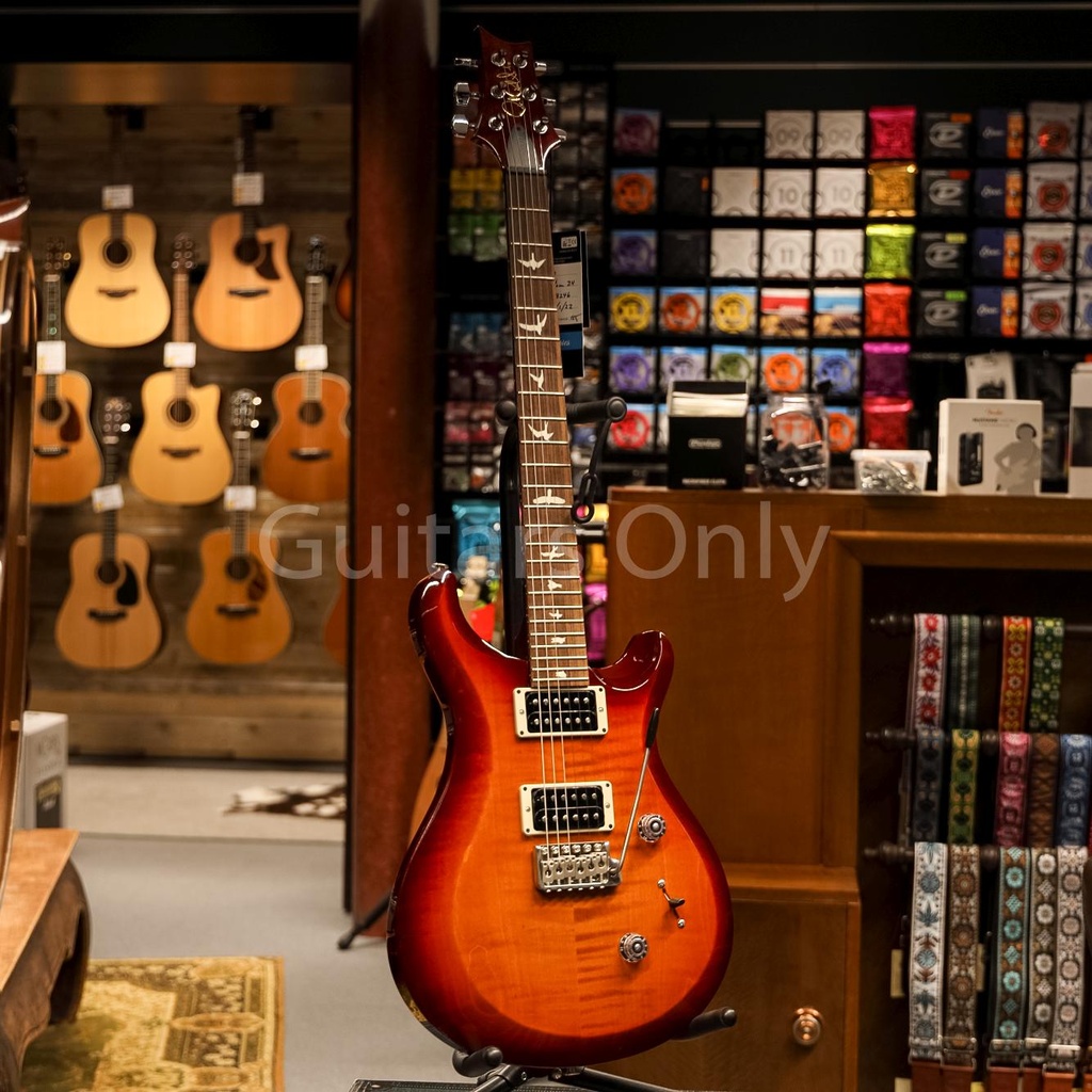 PRS S2 CU24 DS - DARK CHERRY SUNBURST - with bag