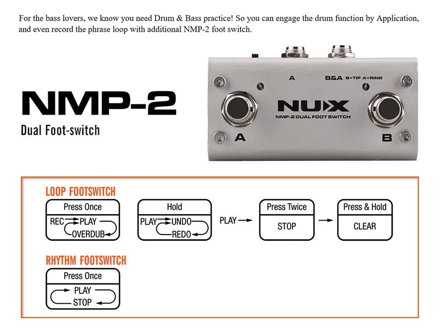 NUX Mighty Bass 50 Watt Modelling Amp