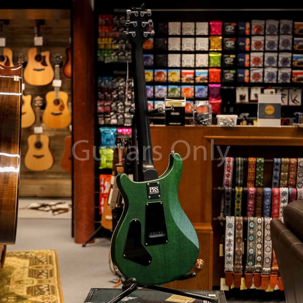 PRS CE24 Satin Limited Faded Gray Black Green Burst