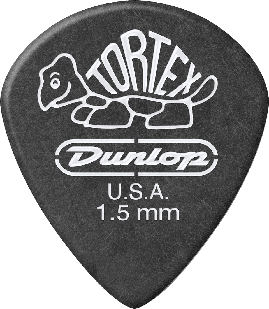 DUNLOP Tortex Jazz Black 12 x 1,35mm ADU 482P135