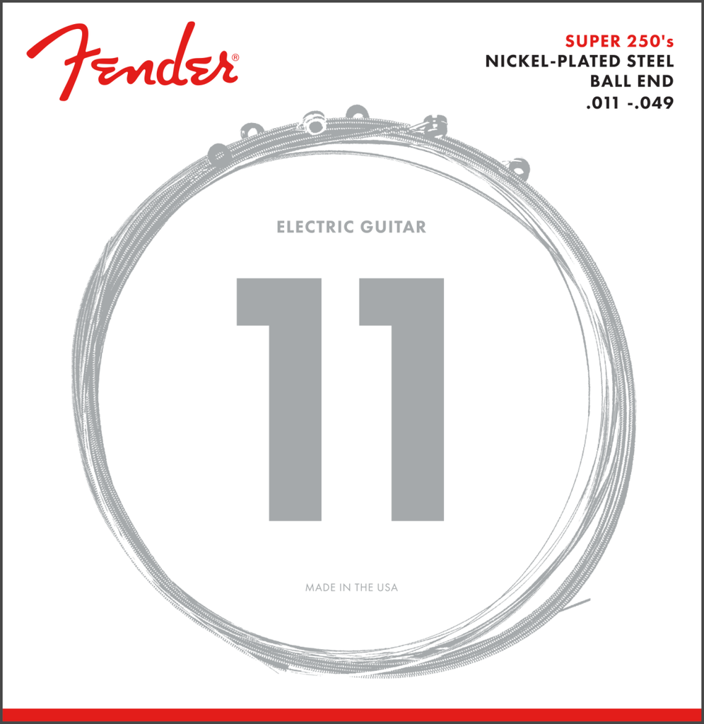 Fender Super 250'S 11-49 Nickel-Plated