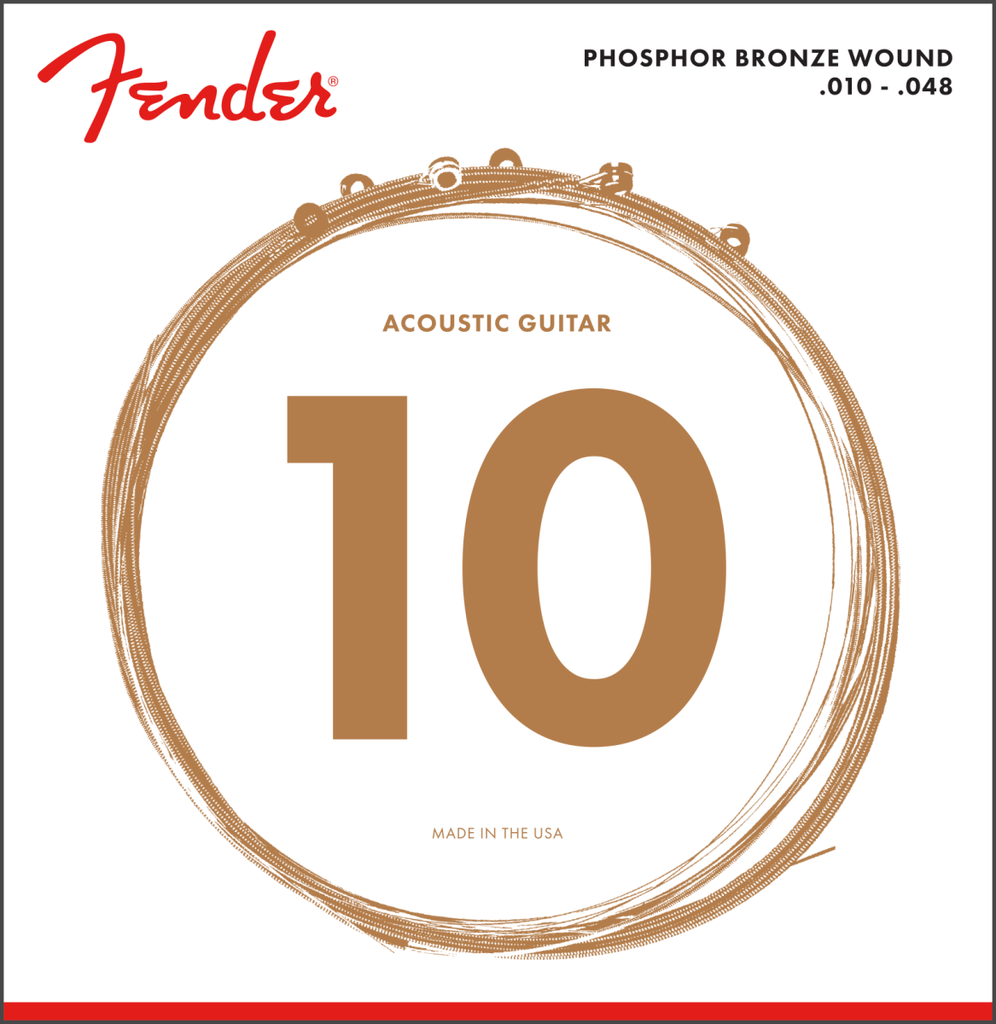 Fender Acoustic Phosphor Bronze 10-48