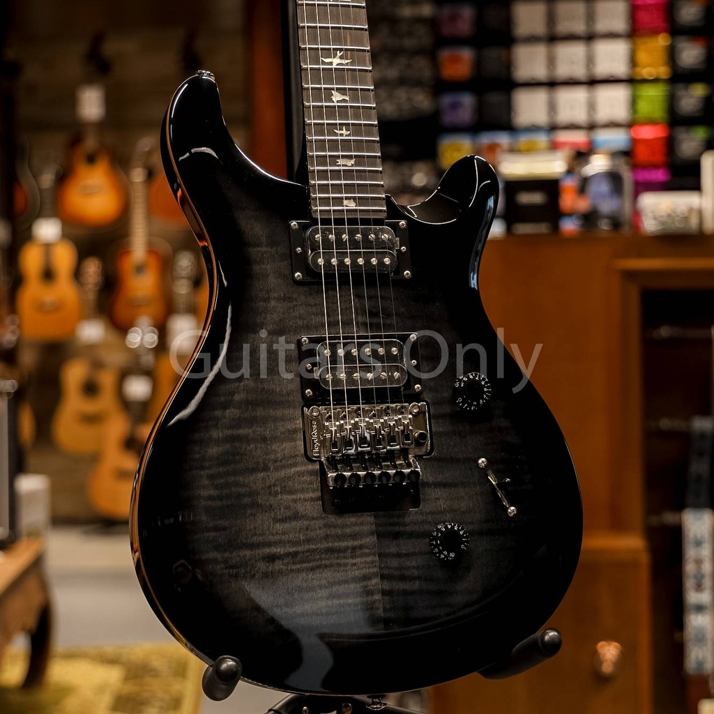 PRS SE Custom 24 Floyd Charcoal Burst - w/bag