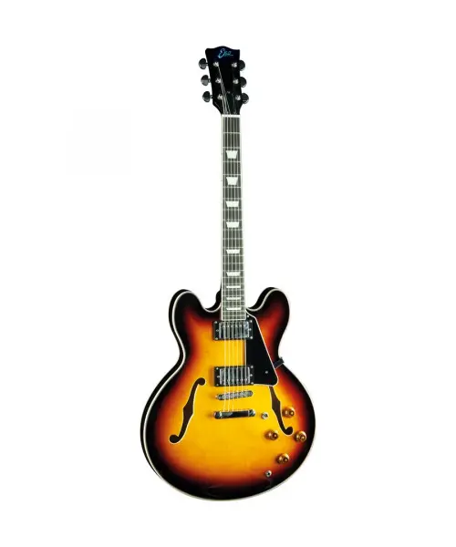 Eko SA350 Semi-Hollowbody Sunburst