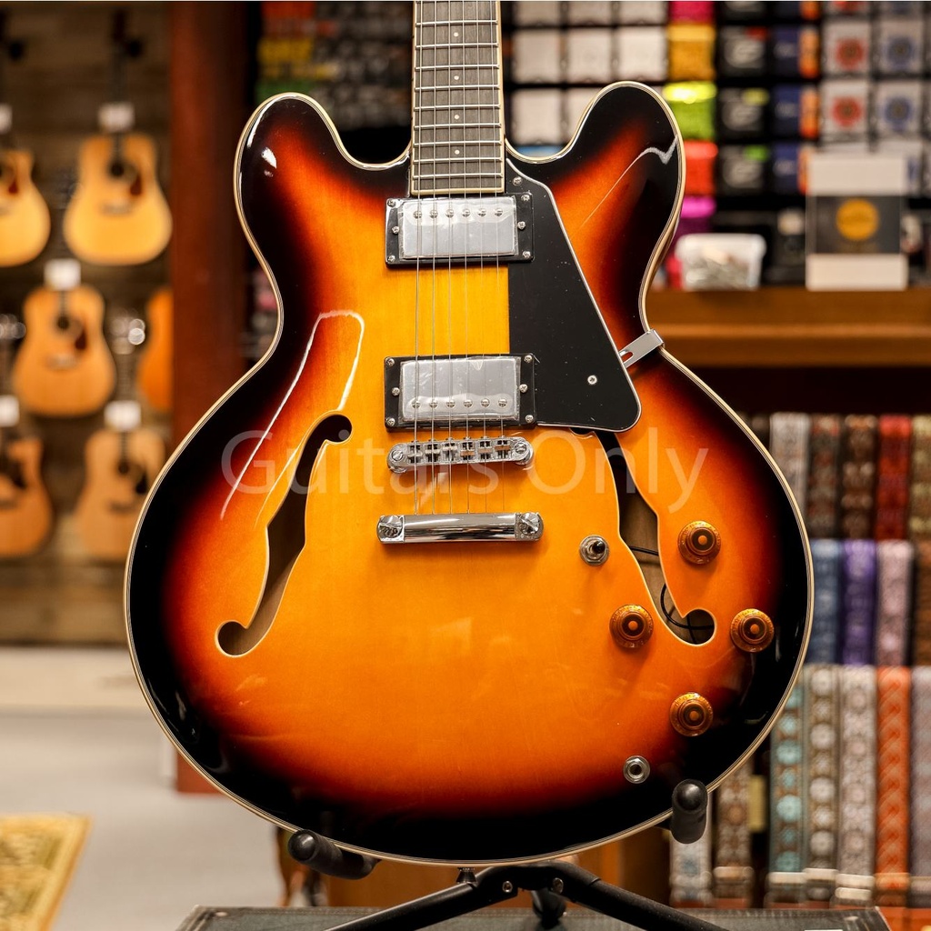 Eko SA350 Semi-Hollowbody Sunburst