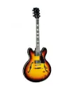Eko SA350 Semi-Hollowbody Sunburst