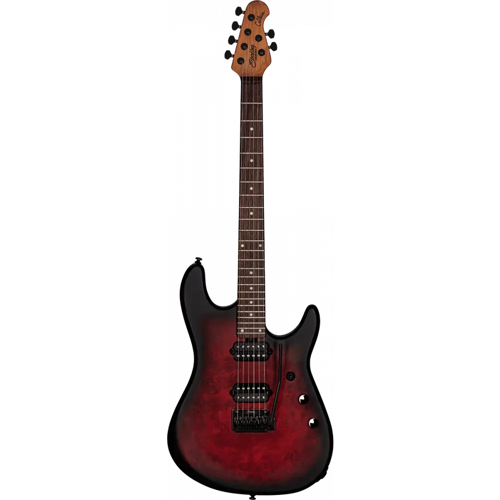 Sterling by Music Man - Jason Richardson - Dark Scarlet Burst Satin