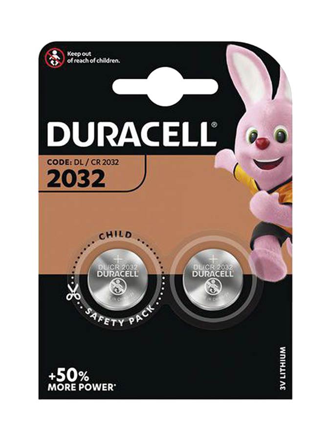 Duracell 2-pack batterijen CR2032 3v