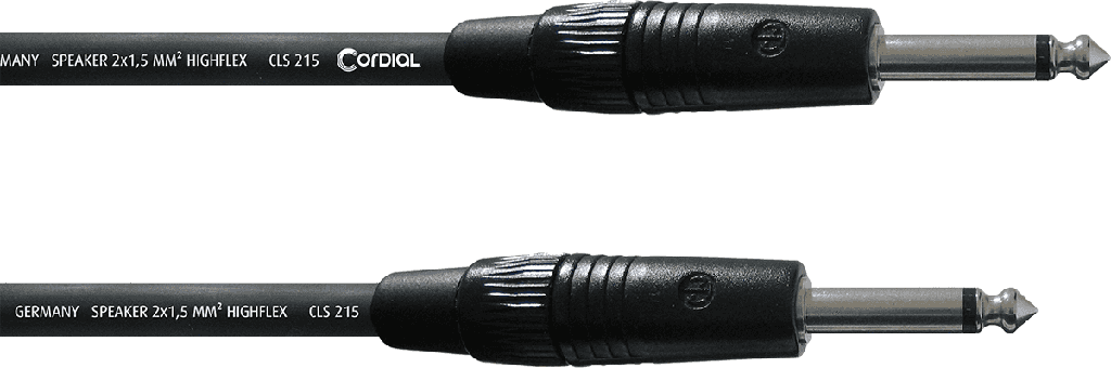 Cordial - speaker cable - 3m - recht/recht