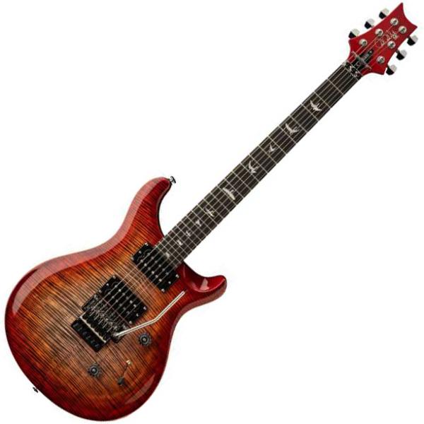 Prs Se Custom 24 Floyd - charcoal cherry burst