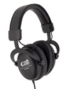 Gatt Audio professional closed monitoring headphones, large earpads, adaptor jack, 3m cable
