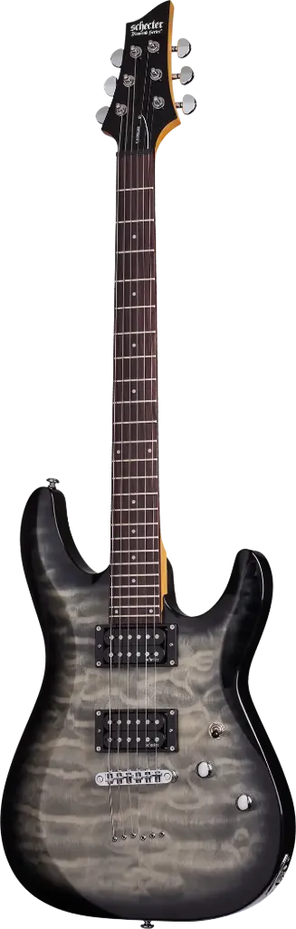 Schecter C-6 Plus Charcoal Burst