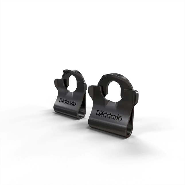 D'Addario Dual-lock strap lock clip-set