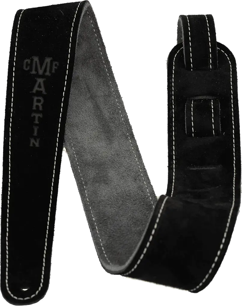 Martin & Co Dubbele dikte - Suede Strap Black/Gray
