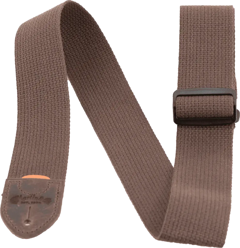 Martin & Co Cotton Weave Pickholder Strap Brown