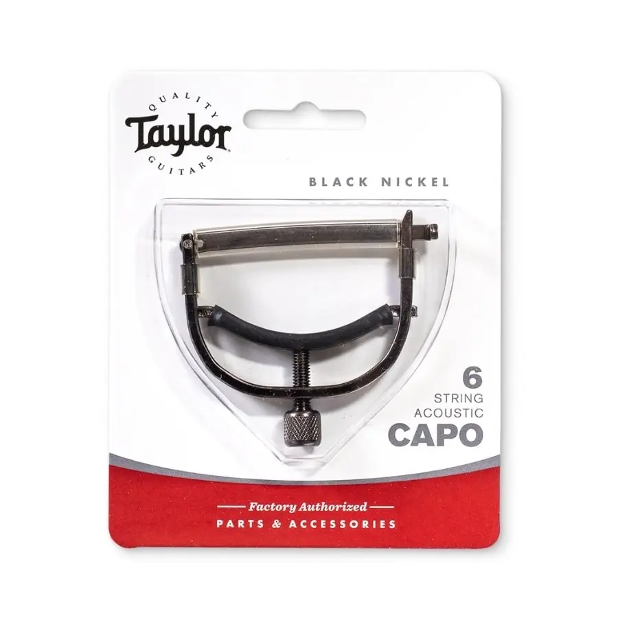 Taylor Capo voor Westerngitaar - Black Nickel
