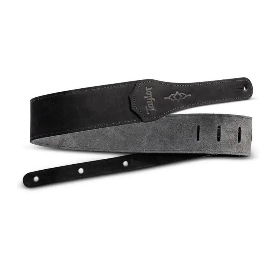 Taylor - Gemstone Strap - Sanded Suede - Black