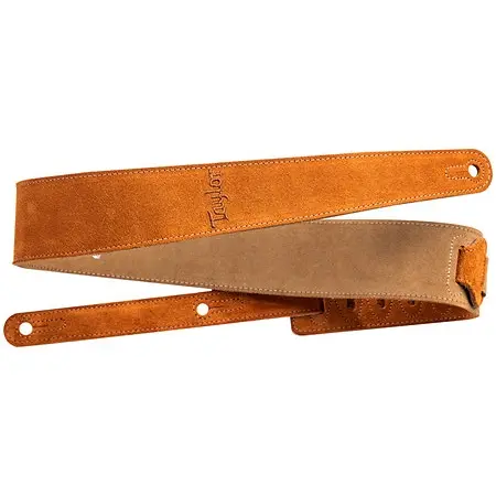 Taylor - Strap - Embroidered Suede - Honey 