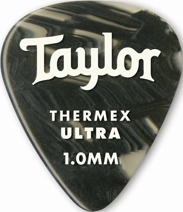 Taylor Picks 1.00mm/351 - Thermex Ultra - Black Onyx - 6 pc
