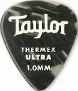 Taylor Picks 1.00mm/351 - Thermex Ultra - Black Onyx - 6 pc