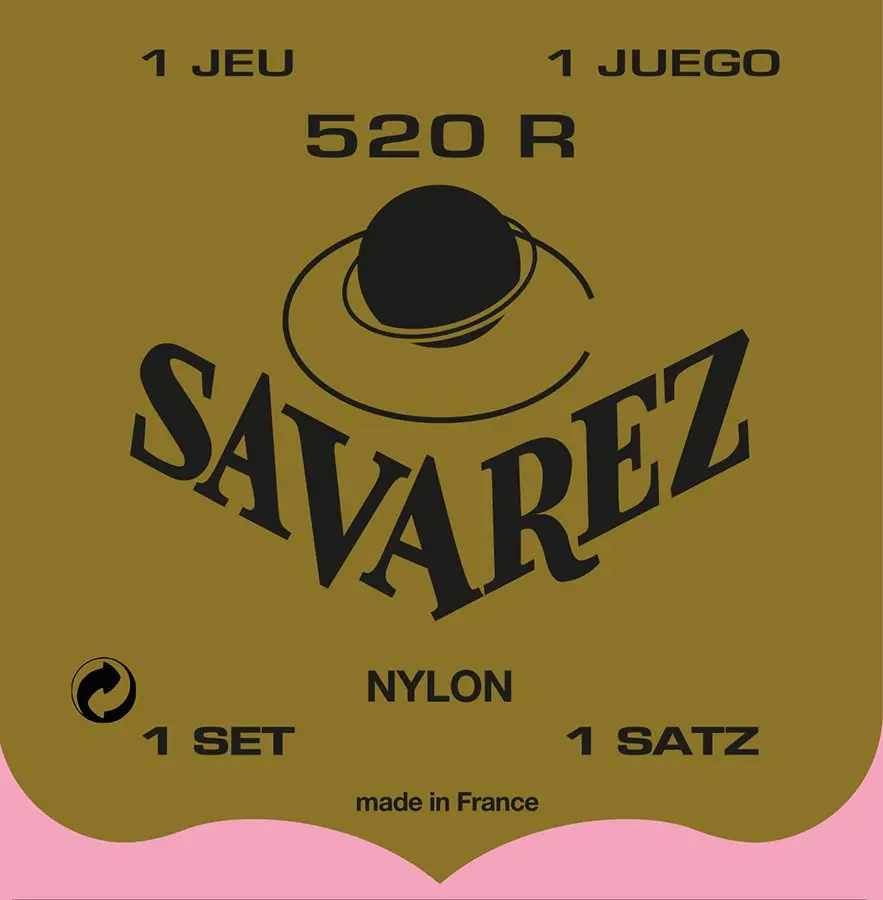 Savarez 520-R Rectified nylon - Medium tension