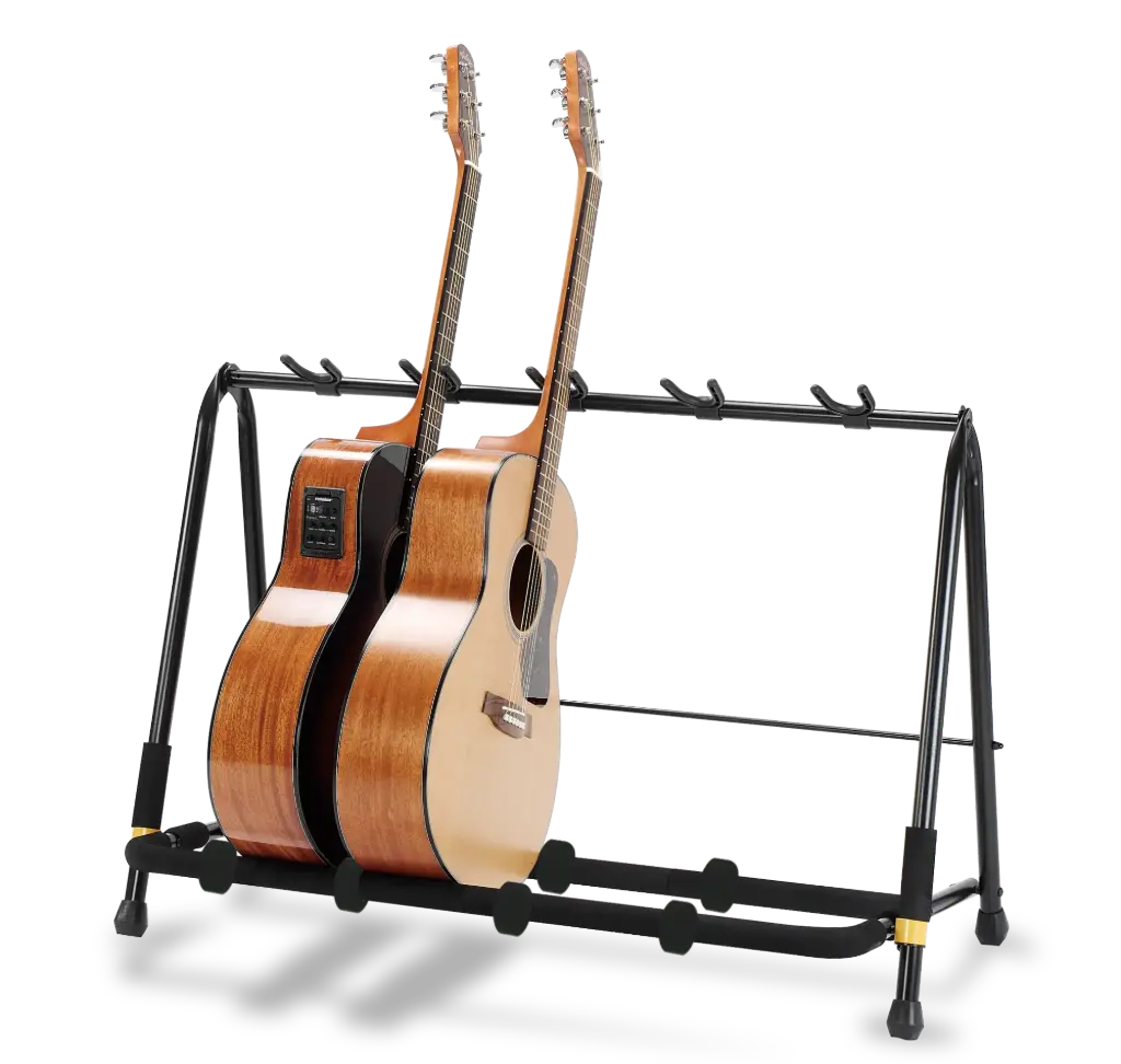 HERCULES guitar display rack for five instruments
