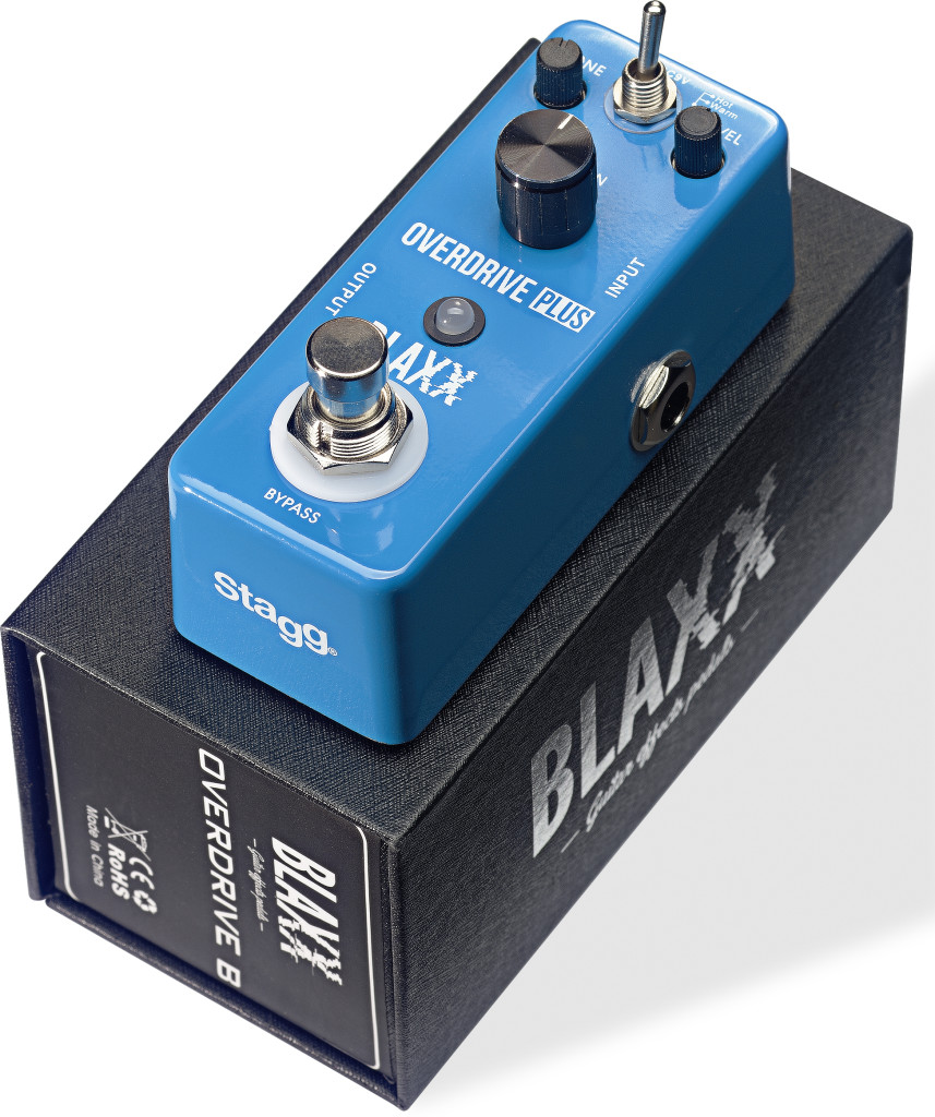 Blaxx 2 modes overdrive pedal