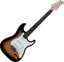 EKO S300SB Strat Metallic Sunburst