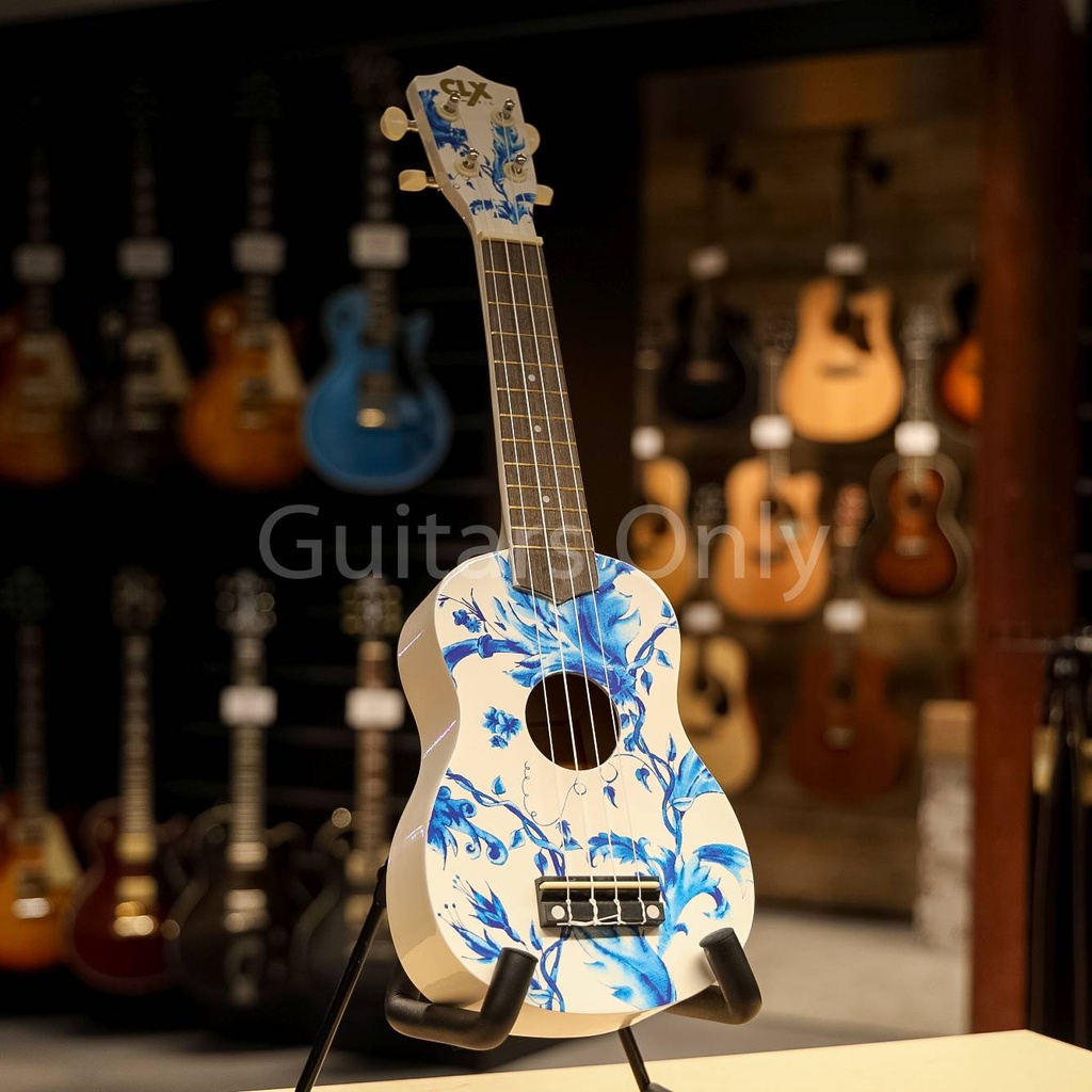 Calista sopraan ukulele delft's blue