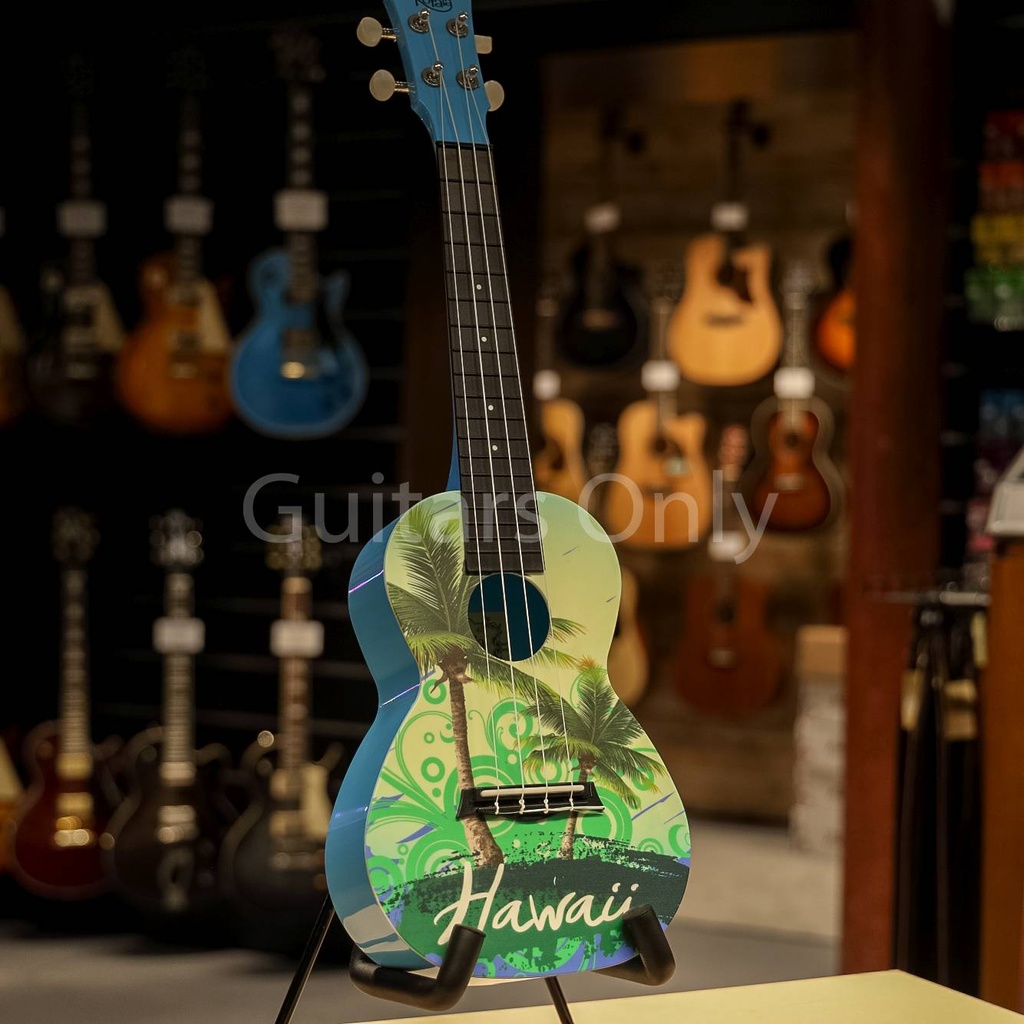 Korala PUC-30-009 concert ukulele - hawaii green