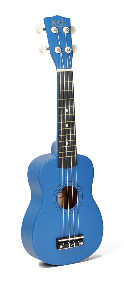 Korala UKS-15-BU sopraan ukulele - blauw