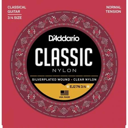 D'Addario EJ27N 3/4 Classic Nylon