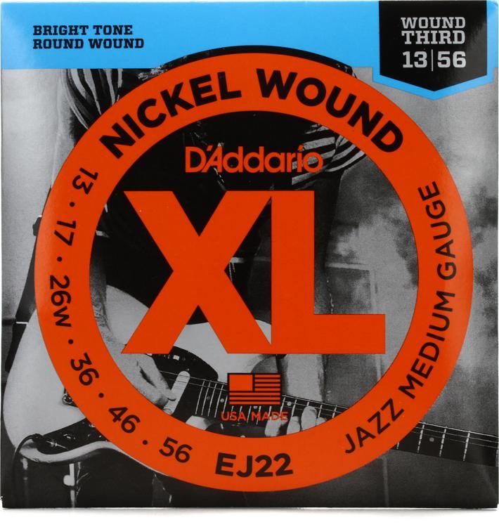 D'Addario EJ22 Jazz 13-56