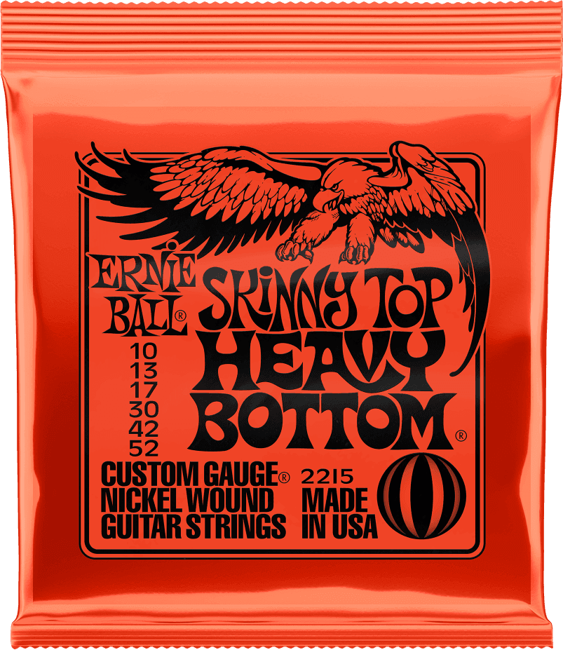 Ernie Ball 2215 Skinny top heavy bottom 10-52