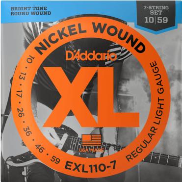 D'Addario EXL110-7 10-59
