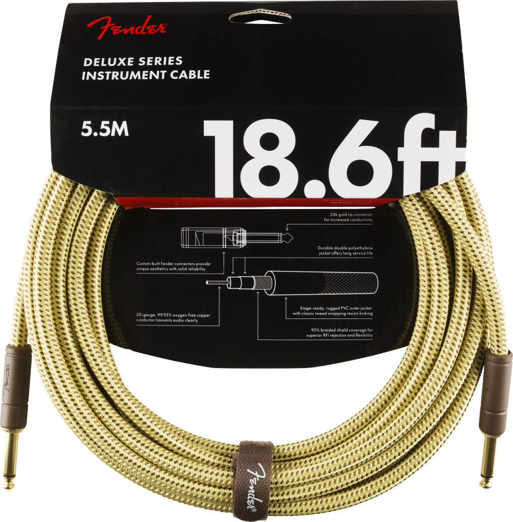 Fender Deluxe 5,5m Straight Tweed