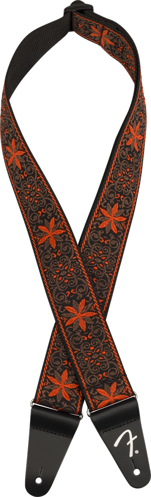Fender Pasadena woven strap orange wallflower