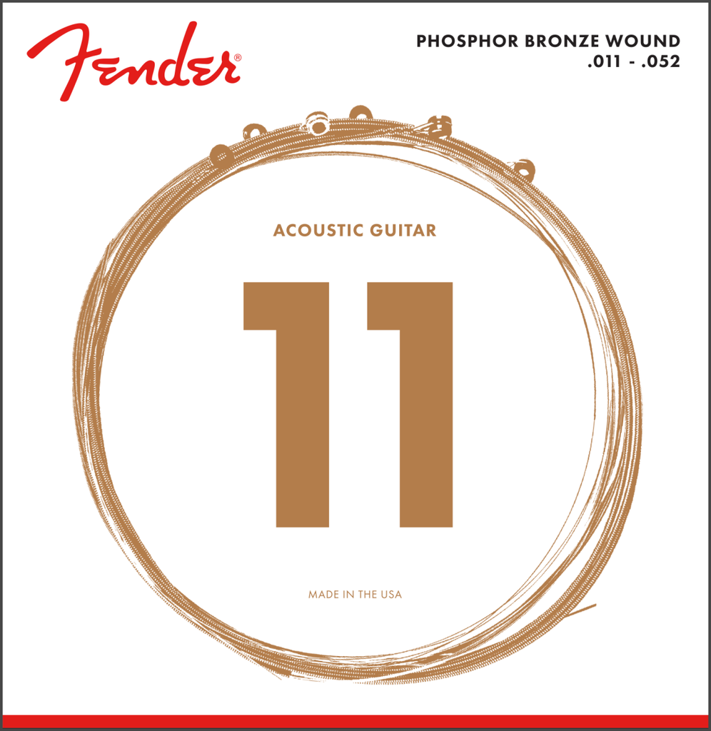 Fender Acoustic Phosphor Bronze 11-52