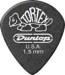 [482P135] DUNLOP Tortex Jazz Black 12 x 1,35mm ADU 482P135