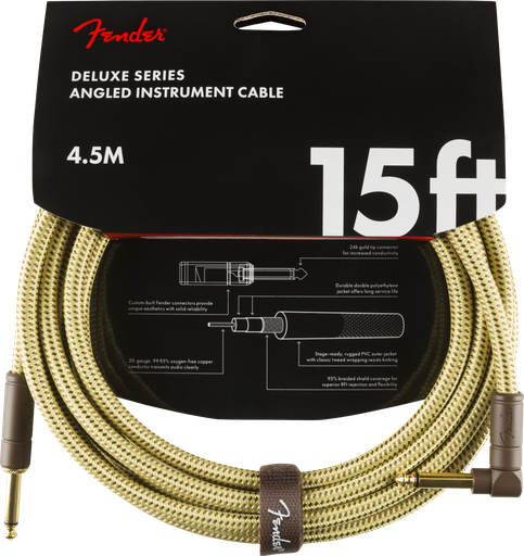 [099-0820-086] Fender Deluxe 4,5m Angle Tweed