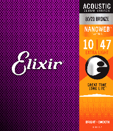 [CEL 11002] Elixir Nanoweb Brons 80/20 10-47