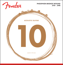 [073-0060-402] Fender Acoustic Phosphor Bronze 10-48