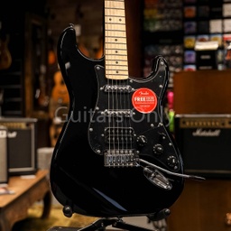 [037-3203-506] Squier Sonic Stratocaster HSS, Maple Fingerboard, Black Pickguard, Black