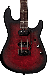 Sterling by Music Man - Jason Richardson - Dark Scarlet Burst Satin