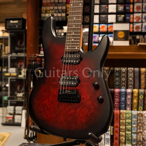 [GSB RICHARDSON6-DSBS] Sterling by Music Man - Jason Richardson - Dark Scarlet Burst Satin