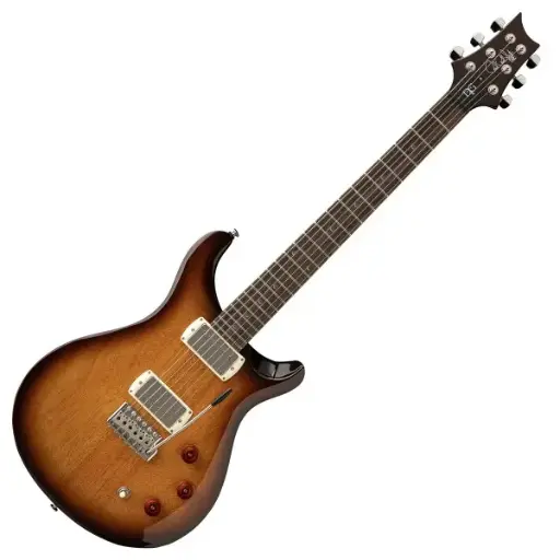 Prs SE DGT Standard Moon - Tobacco Sunburst